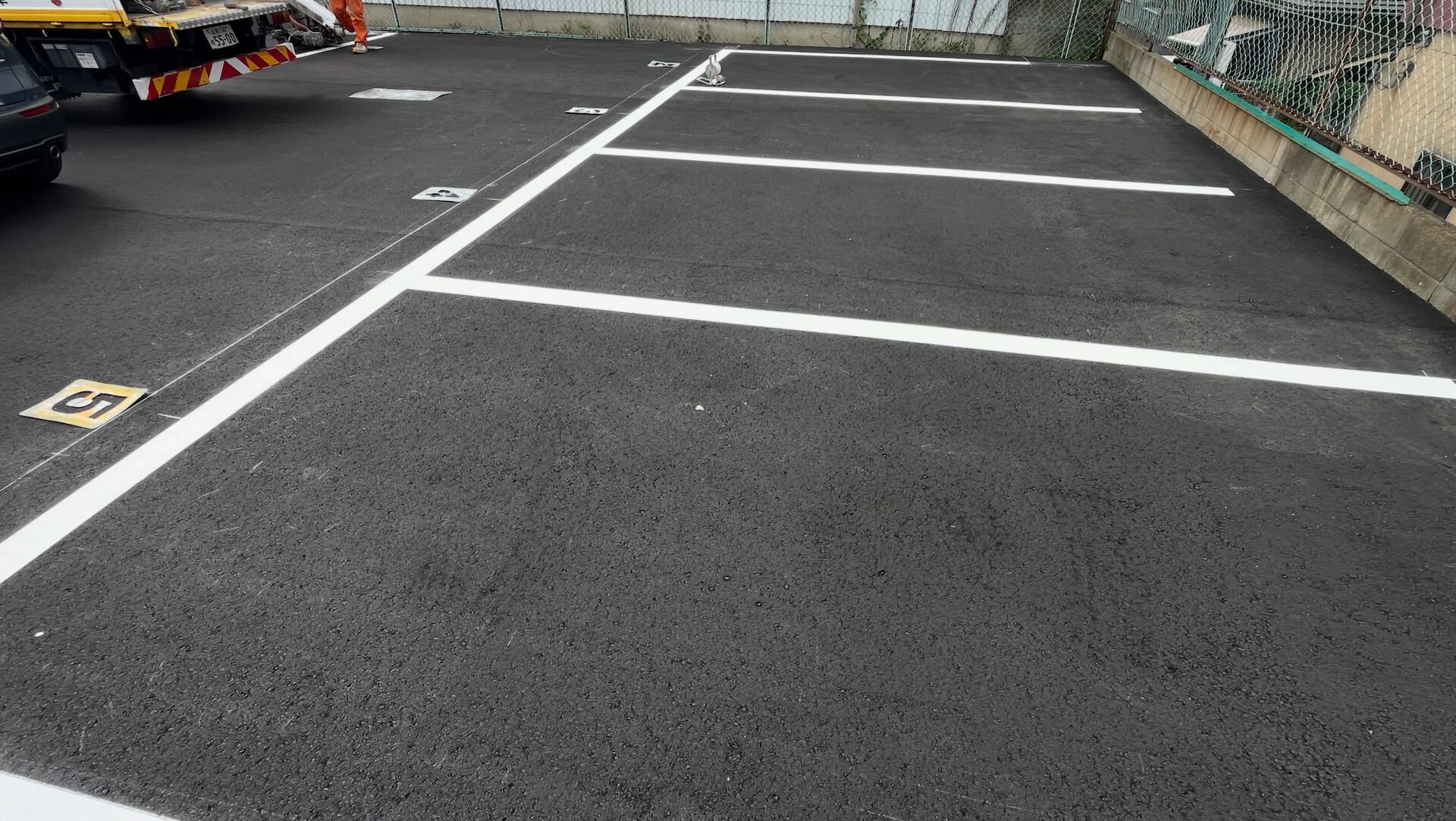 🚧 太秦で、新しいパーキングづくりが始まりました！